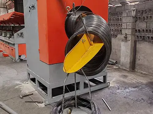  ماكينة لف نهائي ثابتة (Dead Block Coiler)